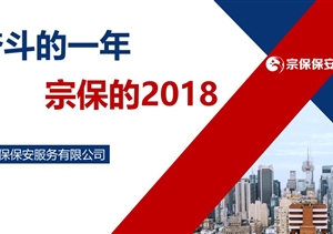 奮斗的一年，宗保的2018