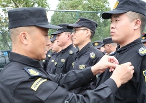 宗保公司員工被評(píng)為全國優(yōu)秀保安員上海市見義勇為保安員
